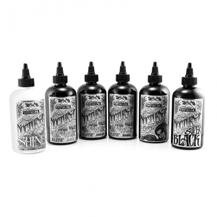 NOCTURNAL TATTOO INK COMPLETO SET 60ML